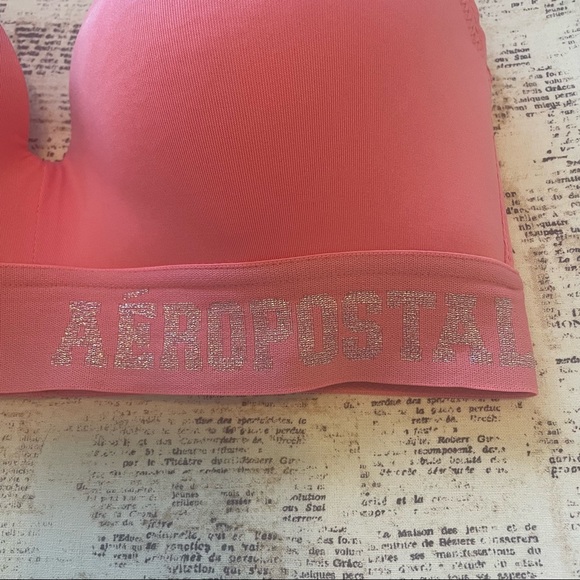 Aeropostal beautiful pink bra great condition size 34C - Picture 3 of 4